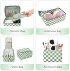 BAGAIL 8 Set Packing Cubes Luggage Packing Organizers - Image 4