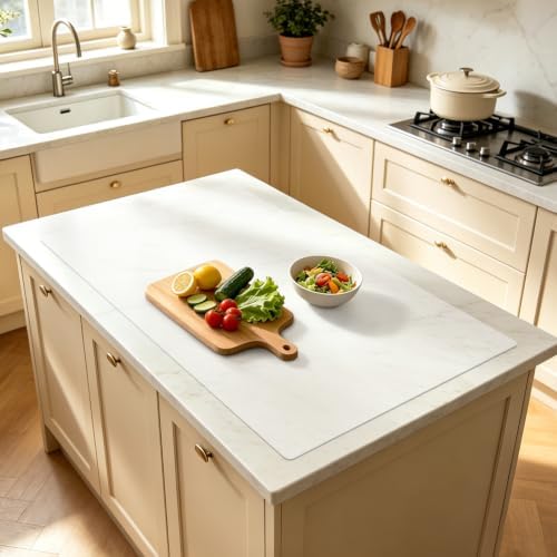 Extra Large Silicone Mat for Kitchen Counter 36" x 24" Silicone Table Mat for by QPIXDIGITAL