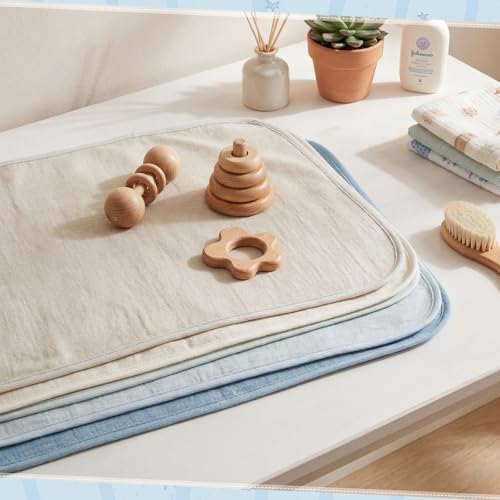 Hahafelt 5 Pcs Waterproof Changing Pad Liner - Image 3