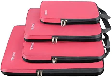 BAGAIL 4 Set/6 Set/8 Set Compression Packing Cubes Travel Accessories by BAGAIL