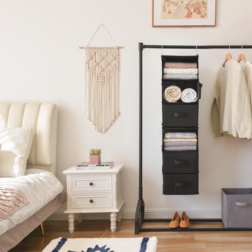 GRANNY SAYS Hanging Closet Organizer, 5 Drawers, 6 Shelves, 4 Pockets - Image 4