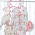 Baby Clothes Hangers 50 Pack, Plastic Kids Hangers Space Saving - Image 2