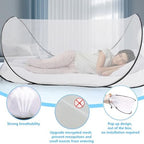 78 * 31 * 23 Inch Large Pop Up Mosquito Net, Portable Foldable Mesh Tent - Image 3