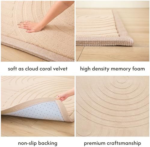 Hakuna Matte CloudSoft Mat for Floor 47" x 67" 3D Arches - Image 3