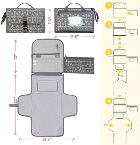 Kopi Baby Portable Diaper Changing Pad - Image 5