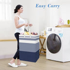 BlissTotes 3-Pack Laundry Basket, Collapsible Laundry Hamper - Image 5
