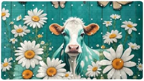 Bath Tub Shower Mat, Washable Bathtub Floor Mats, Suction Cups and Drain Holes by Anna+Cowper