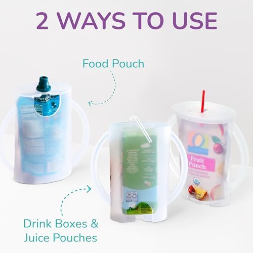Flipping Holder Squeeze Proof Food Pouch Holder - Image 6