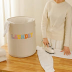 Laundry Hamper, 58L Tall Laundry Basket Clothes Hamper, Baby Nursery Hampers - Image 3