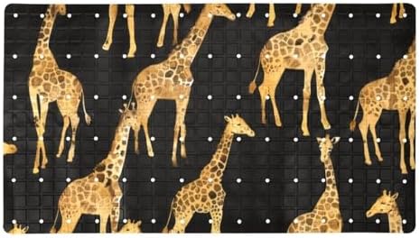 Non Slip Shower Mat Bathtub Mat 15.1x26.8 Inch, Quick Dry Bath Mat by Anna+Cowper