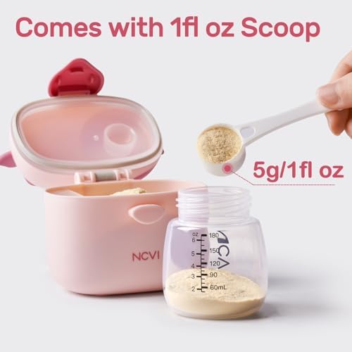 NCVI Formula Container To Go, Baby Formula Dispenser On The Go - Image 3