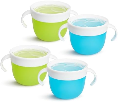 Munchkin® Snack™ Catcher Toddler Snack Cups, 4 Pack by Munchkin