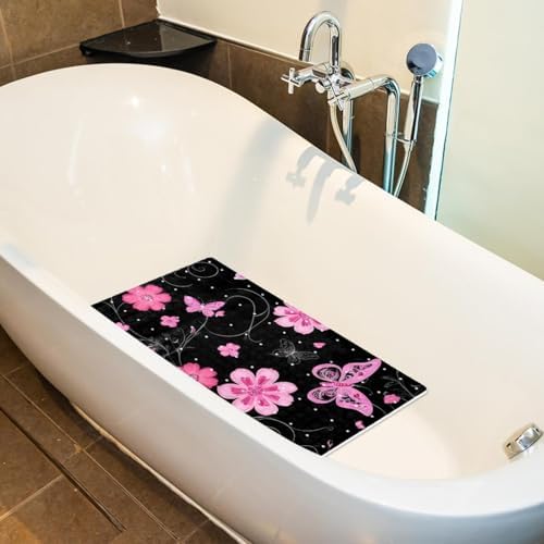Non Slip Shower Mat Bathtub Mat 15.1x26.8 Inch, Quick Dry Bath Mat - Image 5