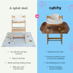 CATCHY - High Chair Food Catcher - Compatible - Image 4