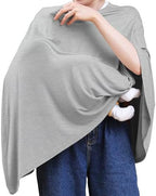 Seejoy Nursing Cover for Breastfeeding, 360°Full Coverage Nursing Poncho by Unknown