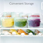 Momcozy Reusable Baby Food Pouches, Baby Food Maker Pouches - Image 3