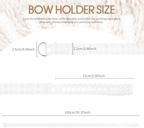 POVETIRE 6PCS Bow Holder Bows Organizer - Image 3