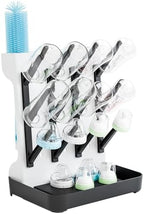SuoXing Baby Bottle Drying Rack Space Saving, Countertop Vertical Bottle Rack by SuoxingStorage