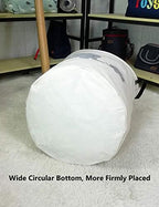 QUEENLALA Foldable Waterproof Round Fabric Laundry Basket Home - Image 4
