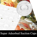 Bath Tub Shower Mat, Washable Bathtub Floor Mats, Suction Cups and Drain Holes - Image 2