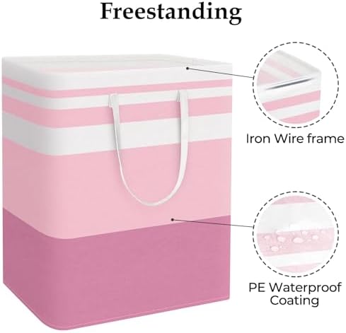 StorageRight Laundry Basket Hamper, 125L Collapsible Clothes Storage - Image 3