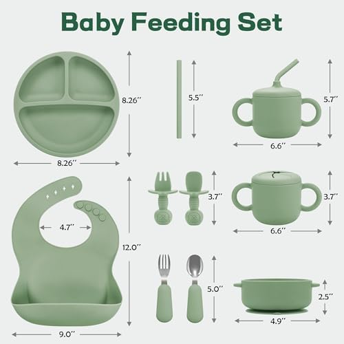 Bufims Silicone Baby Feeding Set - Image 7