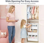 Hanging Closet Organizer Extra Large, Clothes Hanging Shelves - Image 6