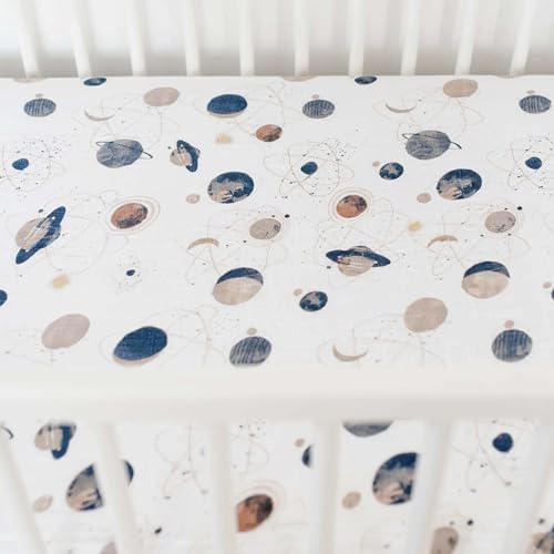 Little Unicorn Premium Crib Sheet | Breathable & Super-Soft Muslin Fabric - Image 2