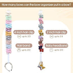 POVETIRE 6Pcs Bow Holder Bows Organizer - Image 3