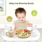 Bufims Silicone Baby Feeding Set, Baby Led Weaning Supplies, Eating Essentials - Image 2
