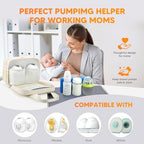 PIIOSER Breastmilk Cooler Travel Bag - Image 5