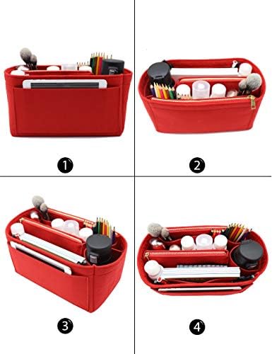 LEXSION Felt Purse Organizer Insert, Tote Bag Shaper Dividers - Image 5