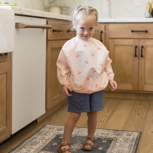 Tiny Twinkle Long Sleeve Bib for Babies & Toddlers | Waterproof Smock Bib for - Image 3