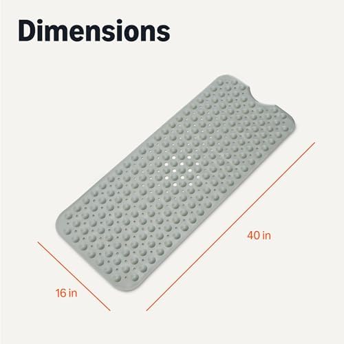 Amazon Basics Non-Slip Bath Mat - Image 5