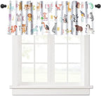 Kids ABC Alphabet Valance Curtains by DDCBNS