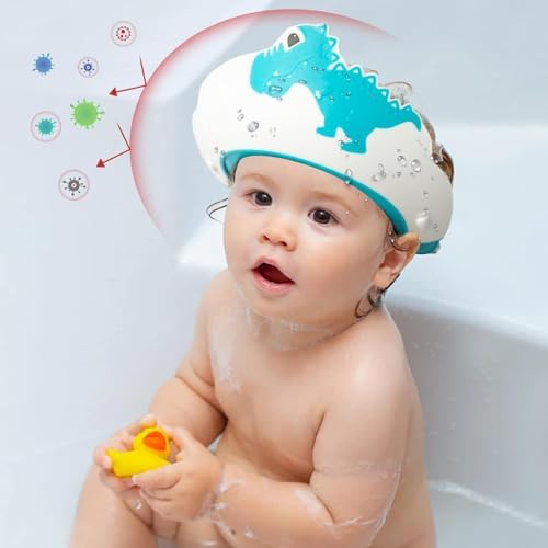 FUNUPUP Baby Shower Cap for Toddlers Kids, Soft TPE Silicone - Image 5