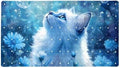 Shower Mat Non Slip 26.8 x 15.1 Inches, Cat Flower Bathtub Mat Shower Stall Mats by Anna+Cowper