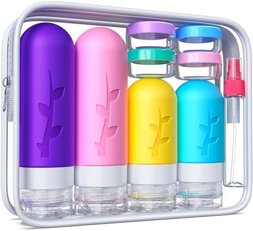 Tocelffe Travel Bottles, TSA Approved Containers - Image 2