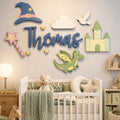 Personalized Wooden Name Sign for Nursery by Challengebutfun