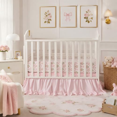 Brandream Organic Cotton French Crib Bedding Set - Image 4