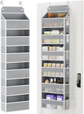 Yecaye Over Door Organizer, 60 lbs Load Capacity, Metal Hanging Storage by Yecaye