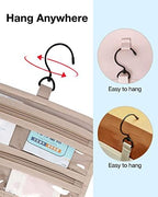 BAGSMART Toiletry Bag Hanging Travel Makeup Organizer - Image 4