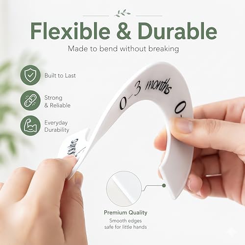 Pro Goleem Baby Closet Dividers Unisex Baby Closet Organizer - Image 6