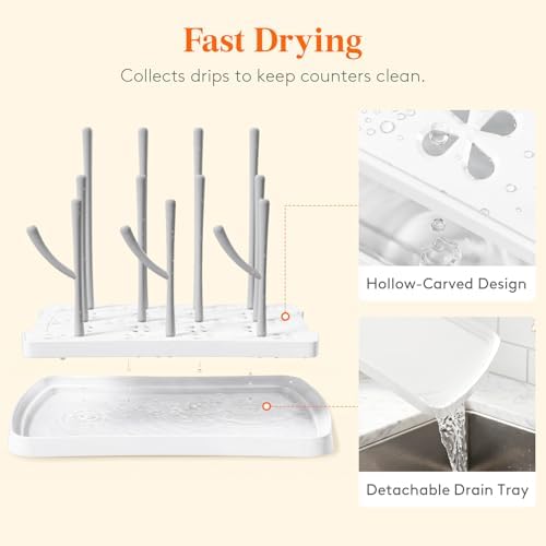Lifewit Portable Baby Bottle Drying Rack - Image 4