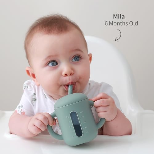 SAMiGO Silicone Baby Straw Cup Sippy Cup - Image 4