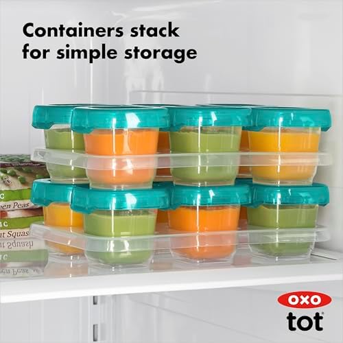 OXO Tot Baby Blocks Freezer Storage Containers 2 Oz - Image 6