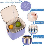 Breastmilk Cooler Bag with Ice Pack Fits 6 Baby Bottles Up to 9 Ounce, Baby - Image 4