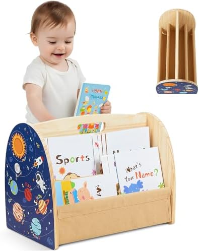 Toddler Bookshelf Double-Sided by Unknown