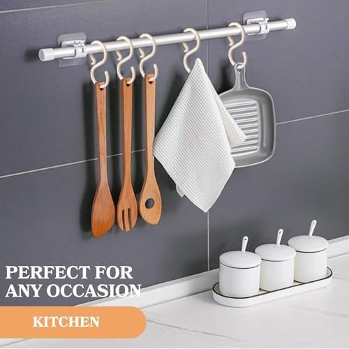 30 Pack 2.5-Inch White Rubber-Coated S Hooks - Image 5