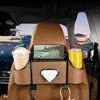 Back Seat Car Organizer, 4 in 1 Multifunctional Car Back Seat Storage Box - Image 2